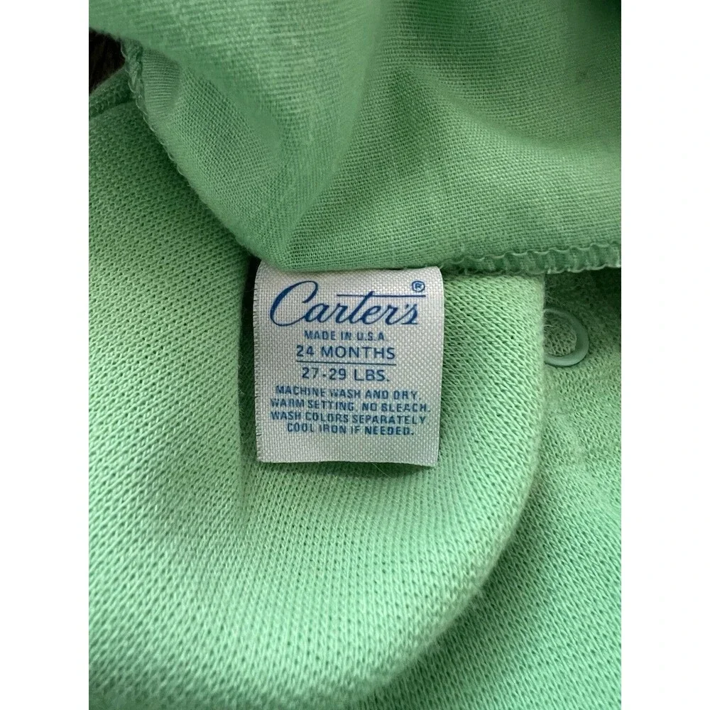 Carters Vintage70s 80s Baby Clothes Boys Girls Overalls Jumpers 2T | 24 Months